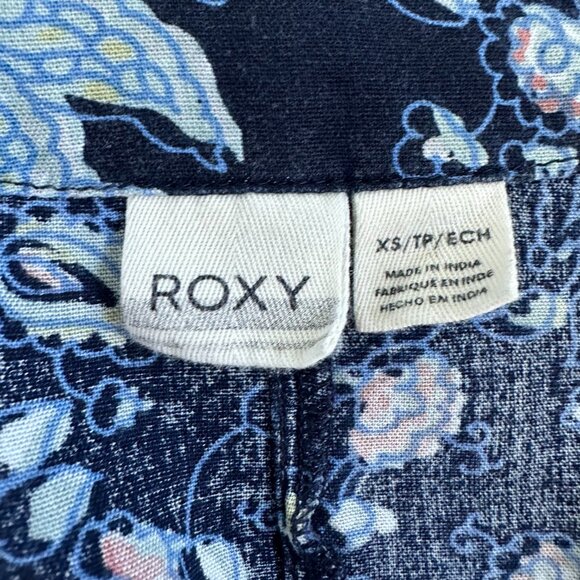 Roxy Womens Floral Open-Front Kimono Sweater Size XS - Picture 7 of 11